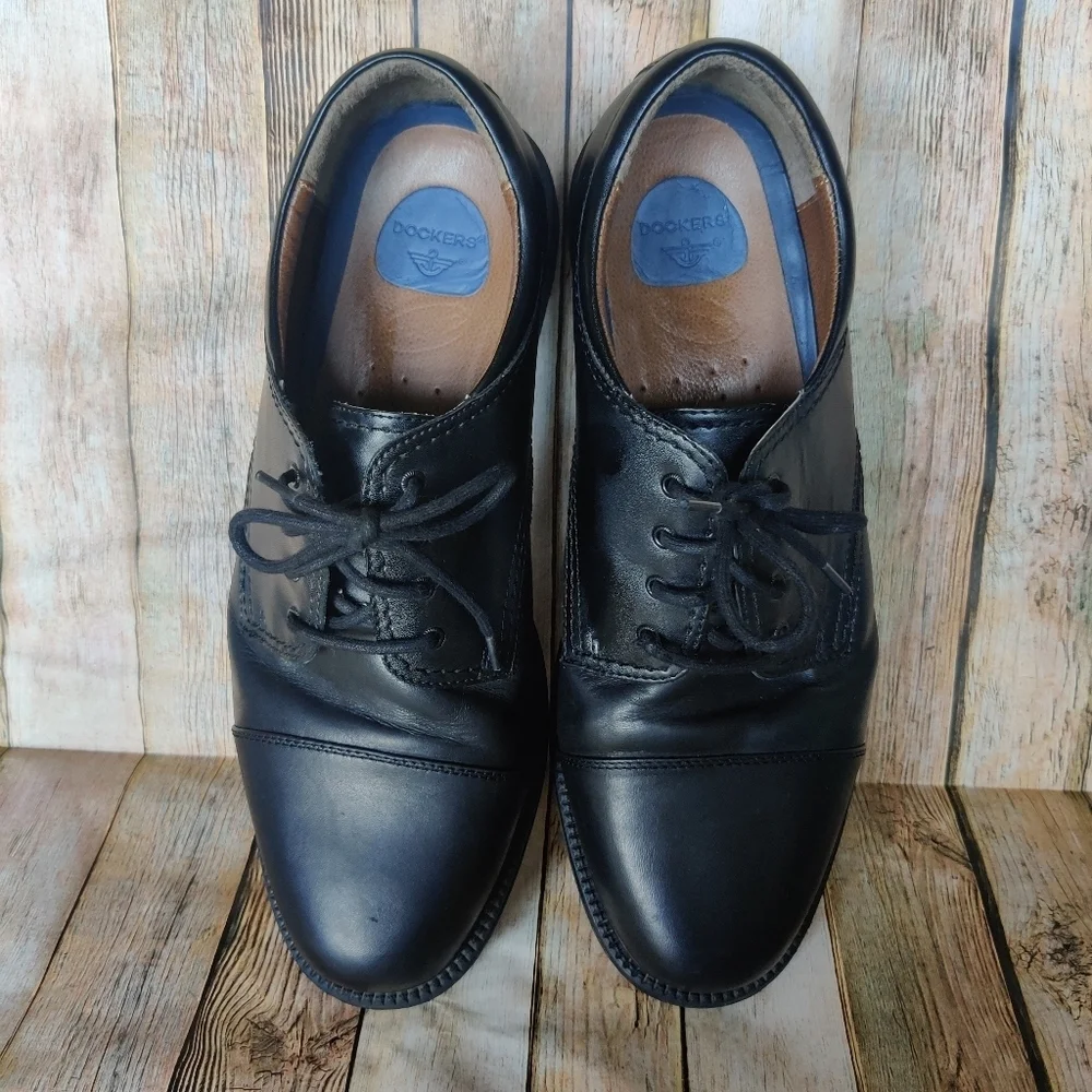 DOCKERS GORDON CAP TOE OXFORD DRESS SHOES SZ 14W